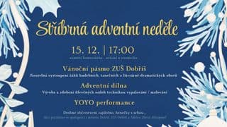 Stříbrná adventní neděle na Dobříši