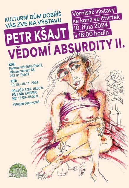 Vernisáž výstavy PETR KŠAJT: VĚDOMÍ ABSURDITY II